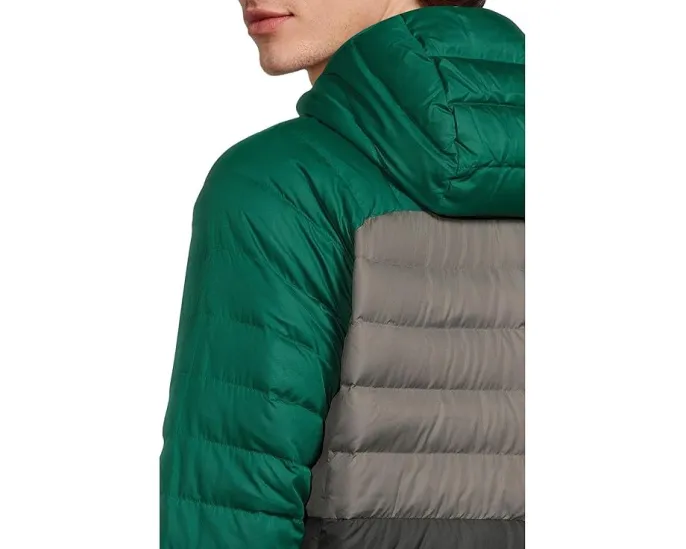 Пуховая куртка L.L.Bean Bean's Down Hooded Color-Block с переработанными материалами