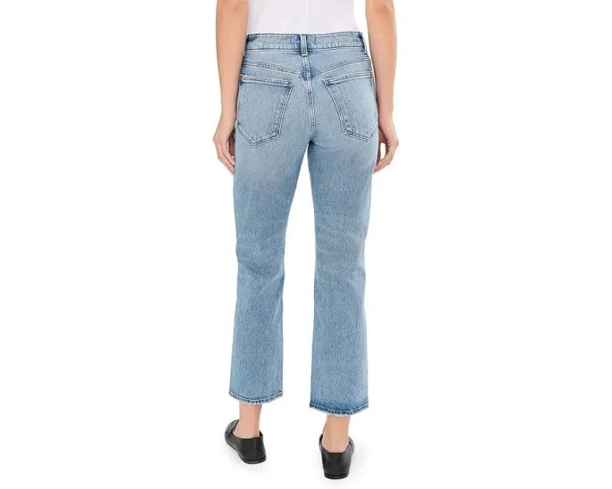Джинсы Madewell SH Longline Straight в цвете Raebrook с завышенной талией