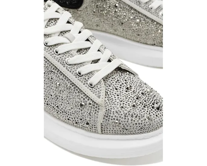 Кроссовки Steve Madden Icebox с плоской подошвой и стразами