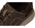 Clarks Sailview Lace кроссовки из натуральной кожи с круглым носком