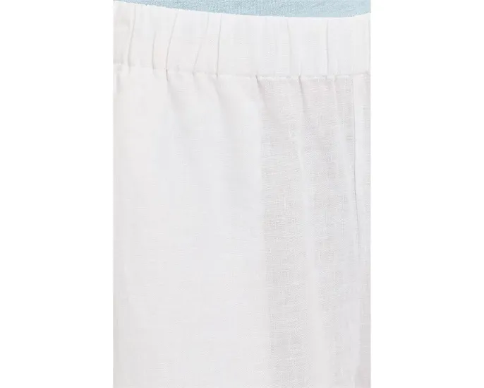 Широкие брюки Eileen Fisher из органического льна длиной до щиколотки