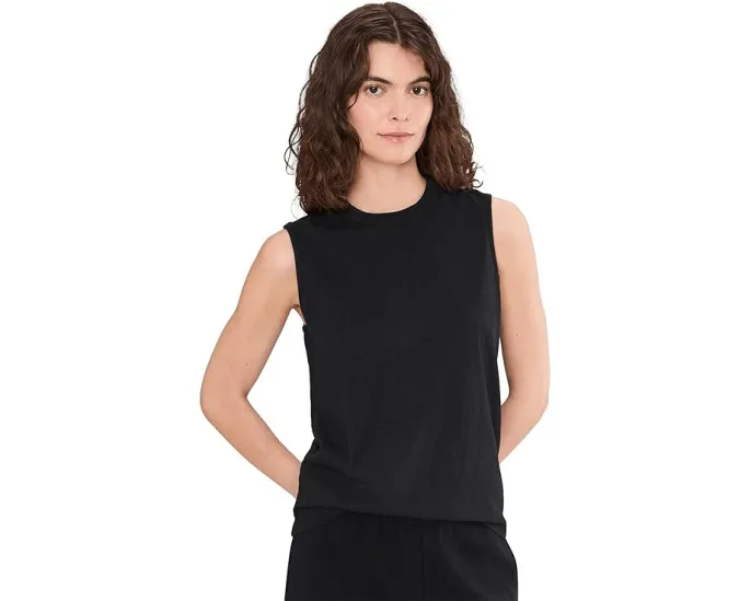 Топ PACT Organic Cotton Slub High Neck с высоким воротником из хлопка