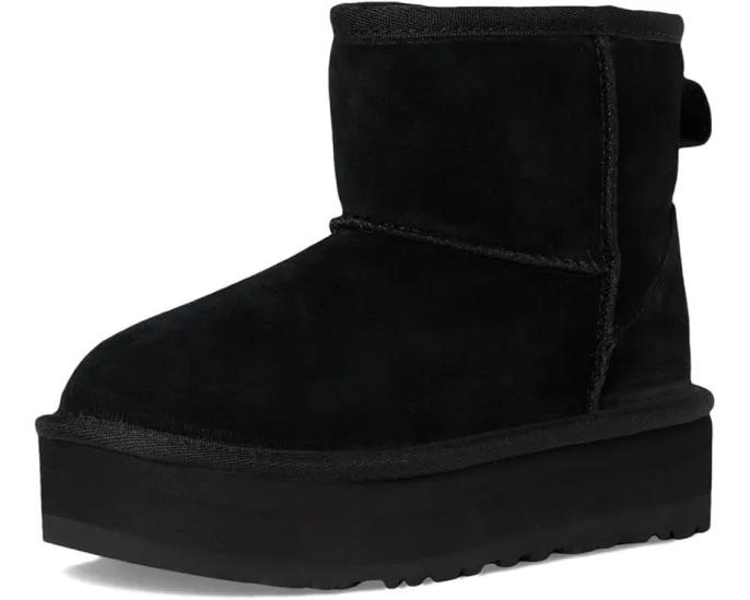 Детские угги UGG Classic Mini Platform с переработанными материалами