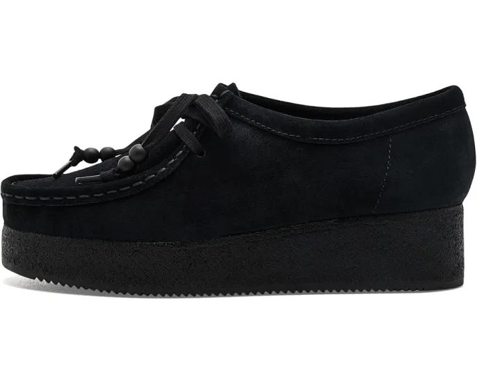 Кроссовки Clarks Wallacraft Bee на платформе из замши