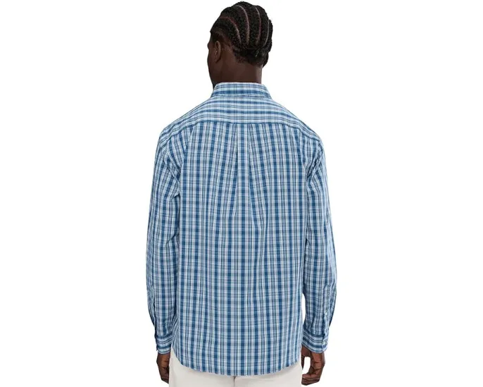 Vineyard Vines Рубашка Wavecrest Plaid из мягкой ткани с клеткой