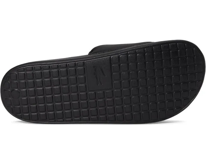 Сланцы Lacoste Slide с мягкой стелькой из ЭВА и круглым носком