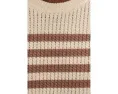 Свитер Lilla P Textured Wedge с короткими рукавами из экологичной смеси