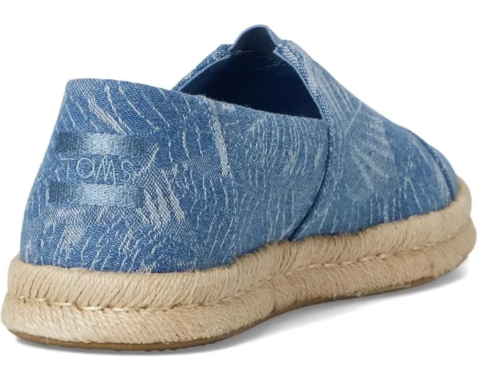 Слипоны TOMS Alpargata Rope 2.0 с оплеткой по подошве