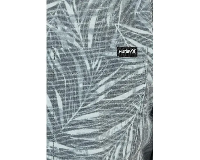 Hurley Newport Stretch Рубашка с коротким рукавом и эластичной тканью