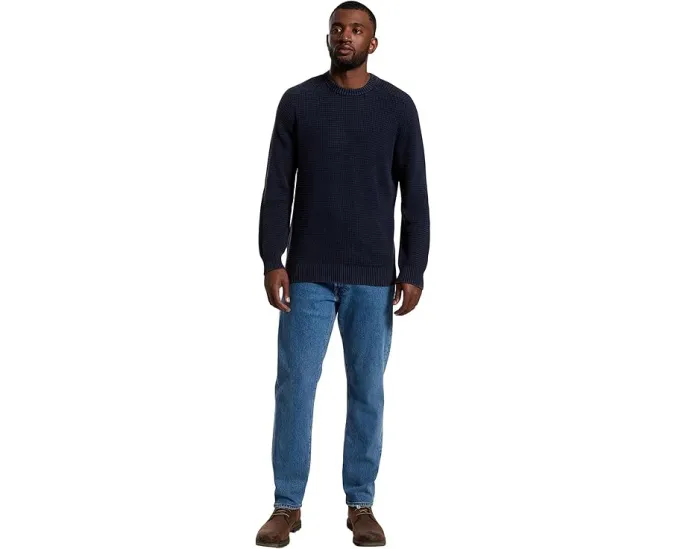 Свитер Textured Washed Cotton с круглой горловиной и фактурной поверхностью от L.L.Bean