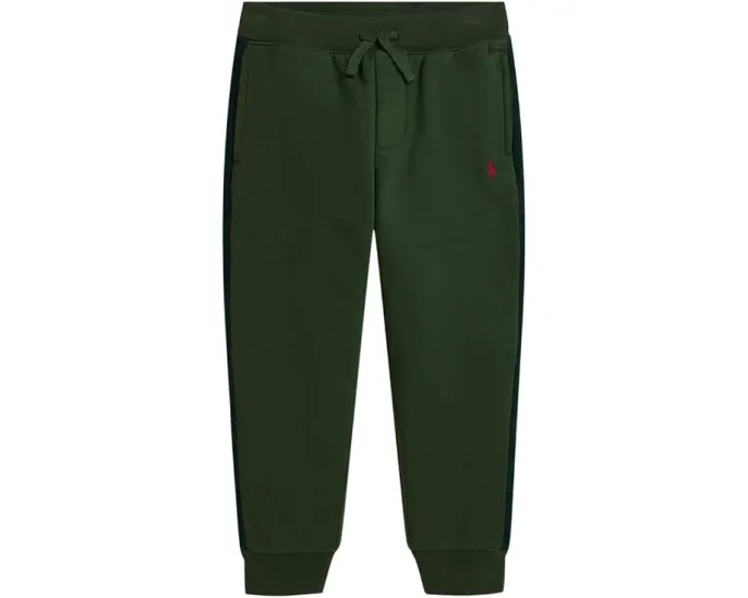 Джоггеры из флиса с отделкой в клетку для малышей и детей Polo Ralph Lauren Kids