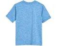 Спортивный детский комплект из футболки и шорт Puma с логотипом Racing Blue