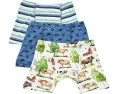 Набор из 3 боксеров для мальчиков Kickee Pants Kids с принтом и влагоотводящими свойствами