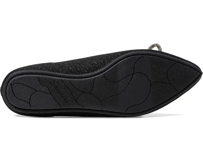 Туфли Skechers Cleo Point Glitzy Haze с бантом и стелькой Memory Foam
