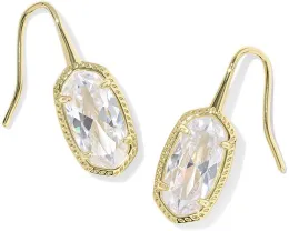 Kendra Scott Серьги-подвески Lee Cz с камнем из кубического циркония