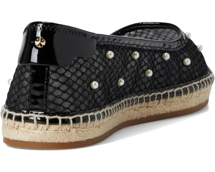 Балетки Kate Spade New York Pearl с жемчужным декором и сетчатым верхом