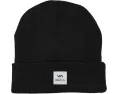 Шапка RVCA Va Atw Beanie с отворотом и тканой нашивкой