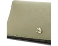 Тонкий кожаный бумажник Lauren Ralph Lauren Crosshatch