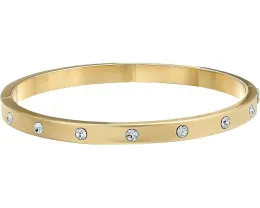 Браслет Kate Spade New York Set in Stone на шарнире со стразами