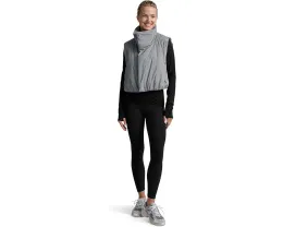 Пуховой жилет Beyond Yoga Warm Up Puffer оверсайз с высоким воротником