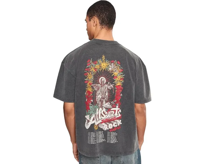 Футболка AllSaints Roque с коротким рукавом