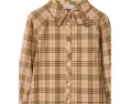 Платье Burberry Kids Elodie Check с принтом в клетку
