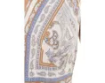 Petite Paisley Georgette Handkerchief-Hem Dress