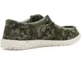 Кеды Hey Dude Wally Stretch Jersey Camo с камуфляжным принтом