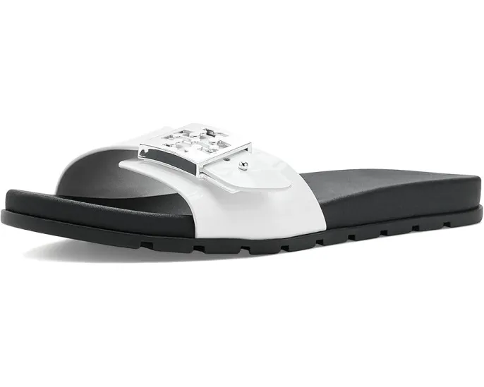 Сандалии Tory Burch Buckle Slide с водонепроницаемым верхом и стелькой из EVA