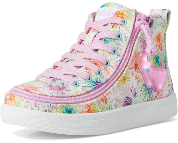 BILLY Floral Light Ups Classic D|R High детские кроссовки с цветочным принтом