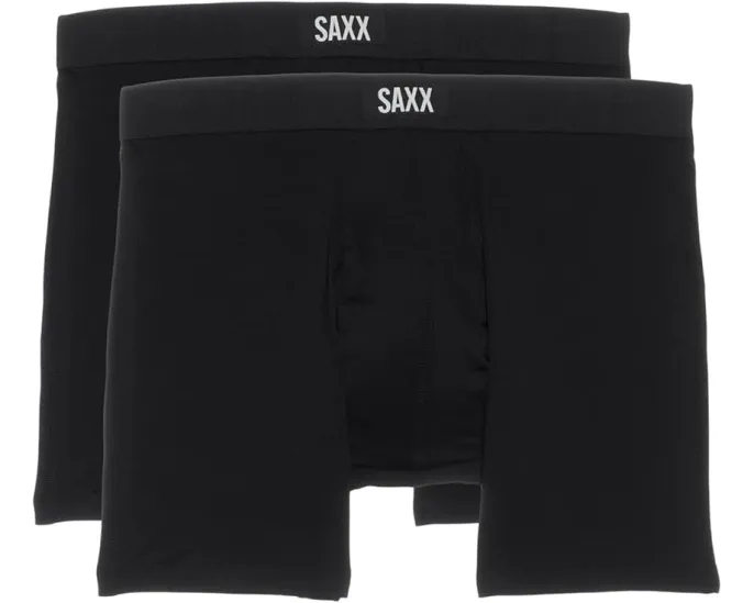 2 пары боксеров SAXX UNDERWEAR Vibe Xtra Super Soft с технологией BallPark Pouch