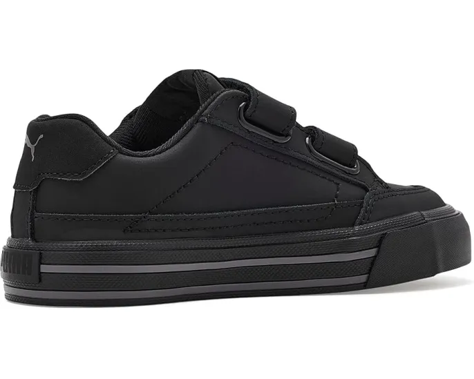 Puma Court Classic Vulc Hook And Loop детские кроссовки на липучках из переработанных материалов