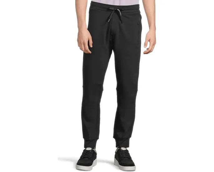Джоггеры Armani Exchange Milano New York Logo с принтом и французским велюром