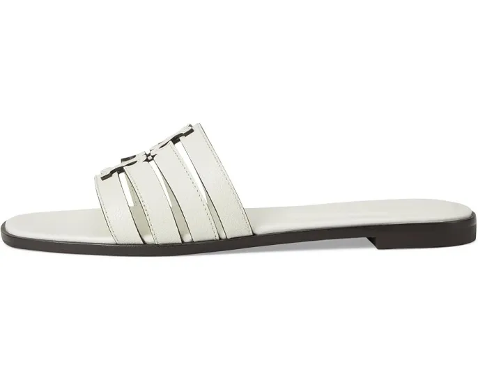 Сандалии Tory Burch Ines Cage Slides с плетеным верхом в стиле кейдж