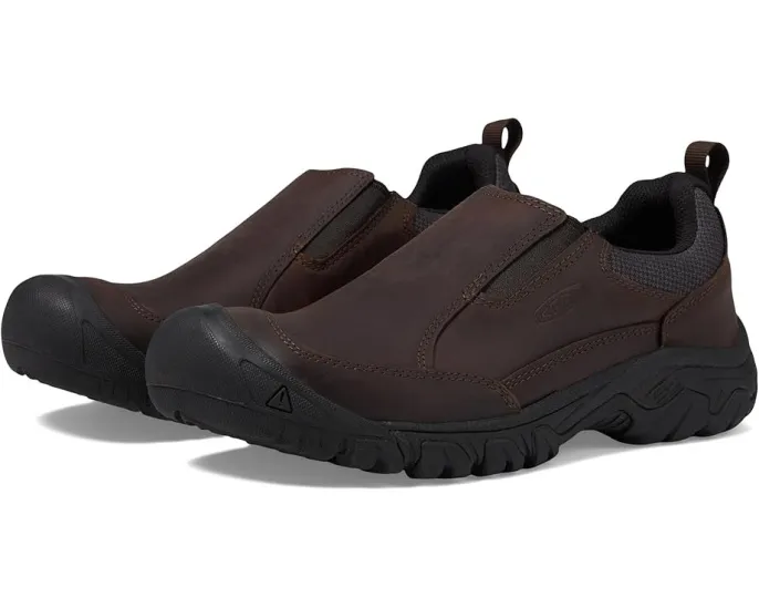 Кеды KEEN Targhee III Slip-On на шнуровке коричневые