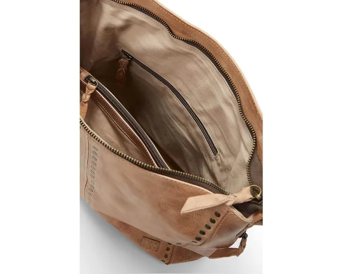 Сумка-тоут Bed Stu Packet Ltc через плечо с декоративными шипами