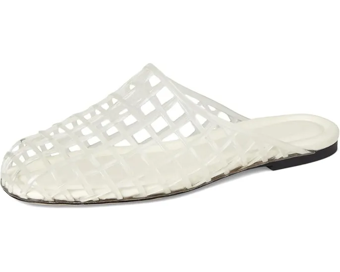 Сандалии-мюли Vince Barcelona из прозрачного материала на плоской подошве