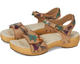 Сандалии Dakoa с круглым носком и регулируемыми ремешками на липучке