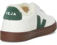 Детские кроссовки VEJA Small Esplar с кожаным верхом и застежкой на липучке
