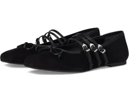 Балетки Schutz Arissa Strap с квадратным носком и ремешками на пряжках