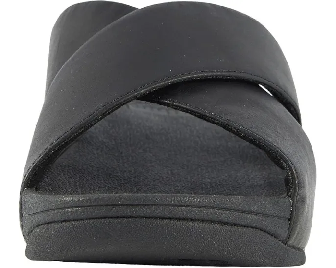 Кожаные сандалии FitFlop Lulu Cross Slide