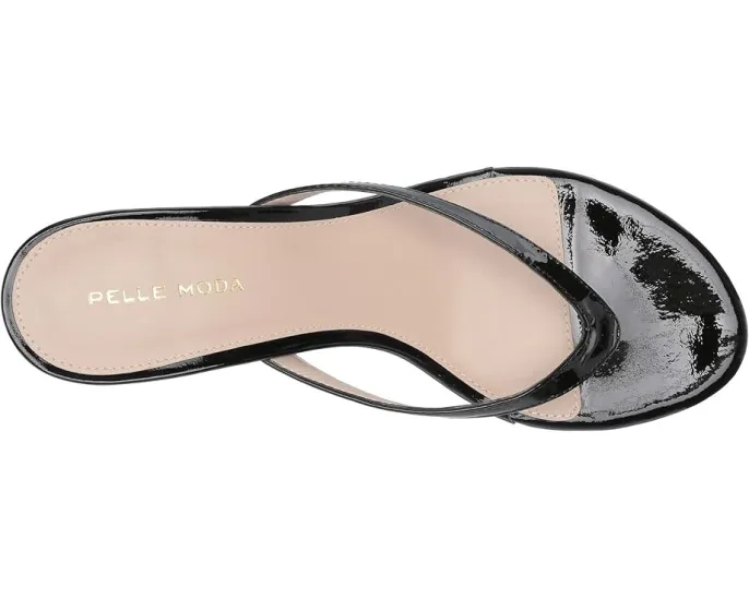 Сандалии Pelle Moda Effi 4 на каблуке из лаковой кожи
