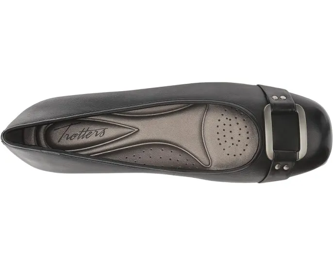 Балетки Trotters Sizzle Signature с декоративным металлическим акцентом