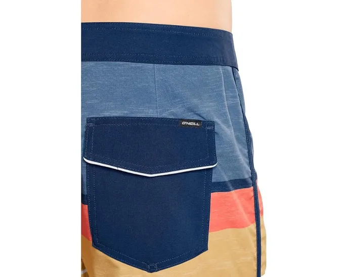 Плавки O'Neill Lennox Scallop 19 дюймов (48.26 см) с технологией Hyper Stretch