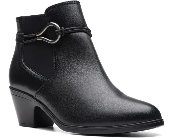 Ботильоны Clarks Emily2 Kaylie на устойчивом каблуке с застежкой-молнией
