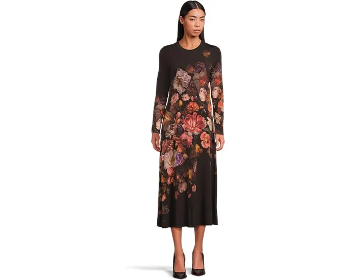 The Janie Favorite Long Sleeve Midi Dress