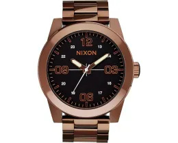 Наручные часы Nixon Corporal из нержавеющей стали с тактильным дизайном