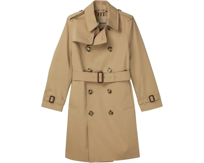 Тренч Mayfair для детей с регулируемым поясом Burberry Kids