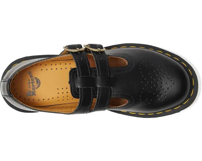 Туфли Dr. Martens 8065 Mary Jane из гладкой кожи с перфорацией