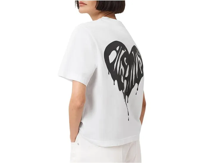 Футболка AllSaints Trip Lisa Tee с графикой в виде сердца